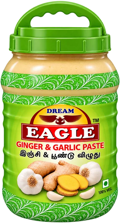 Dream Eagle Ginger & Garlic Paste 5kg jar with handle
