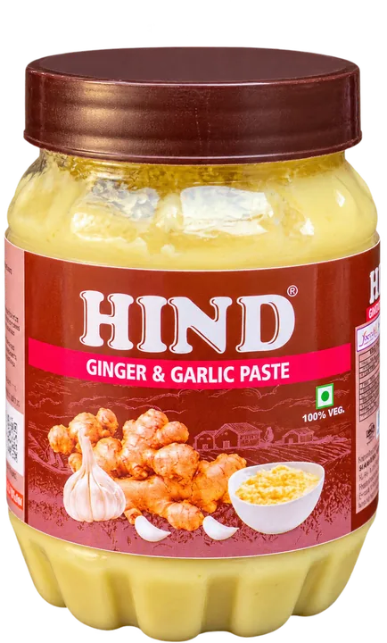 Hind Ginger & Garlic Paste 200g jar